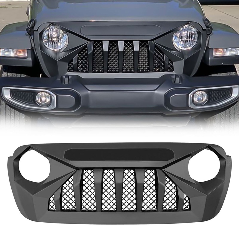 Demon Grille for 2018+ Jeep Wrangler JL & 2020+ Gladiator JT (Open Box)
