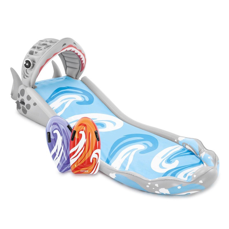 Intex Surf ‘N Slide Inflatable Kids Water Slide w/ Surf Riders(Used)(2 Pack)