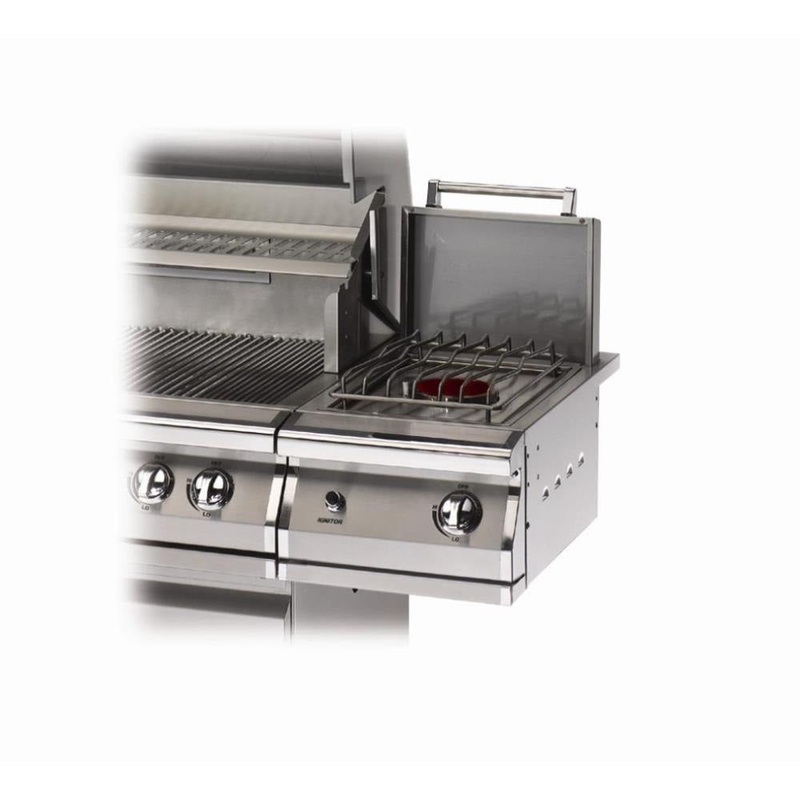 PGS Grills – SBKL – Legacy – 27 Inch Stainless Steel Side Burner Kit For Cart Natural Gas