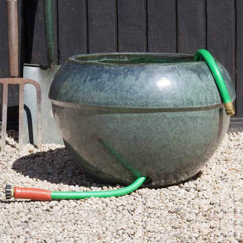 Hose Pot with Cuff in Antique Jade | Glazed Collection