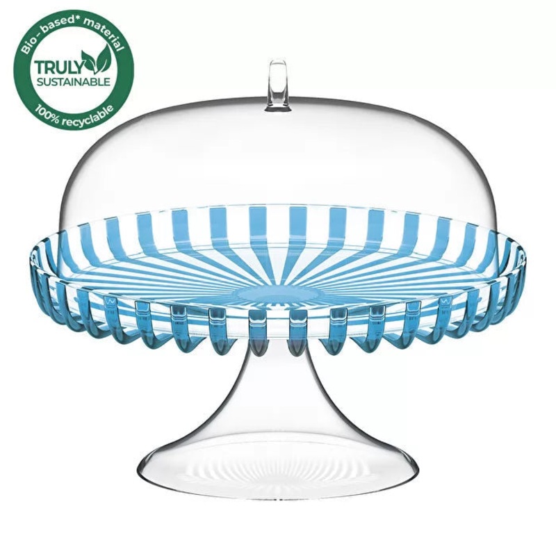 DolceVita Cake Stand With Dome White