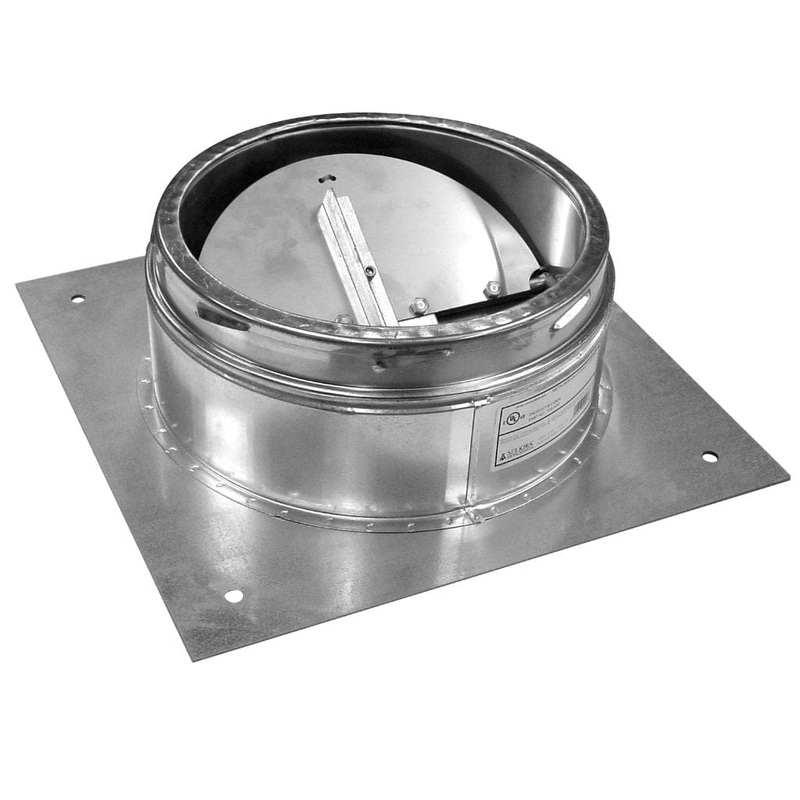 Selkirk – 10″ to 14″ Anchor Plate with Damper (Ultra Temp) 10-Inch