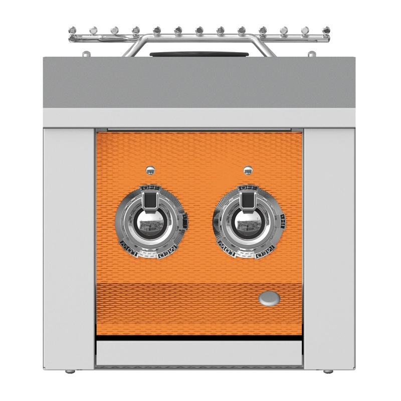 Aspire by Hestan 12-Inch Natural Gas Built-In Double Side Burner (Citra Orange) – AEB122-NG-OR aspire-sideburner-master