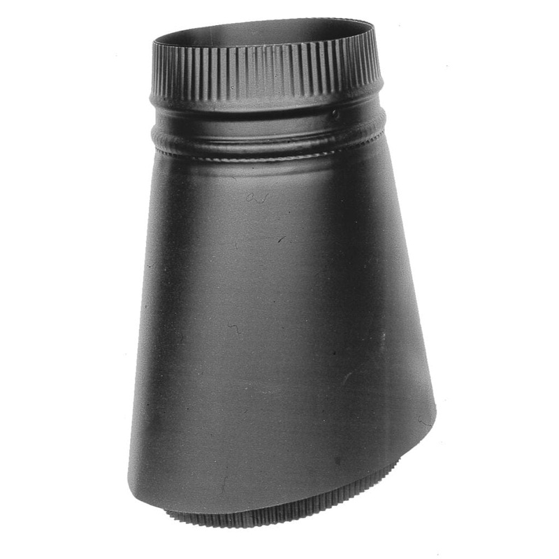 Selkirk – 8″ Oval to Round Adaptor (Double Wall Stove Pipe)