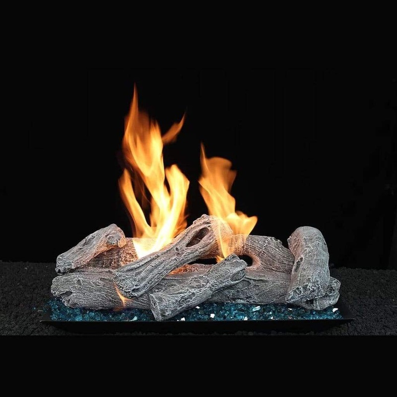 30″ Driftwood Full Pan Vented Gas Log – Hargrove