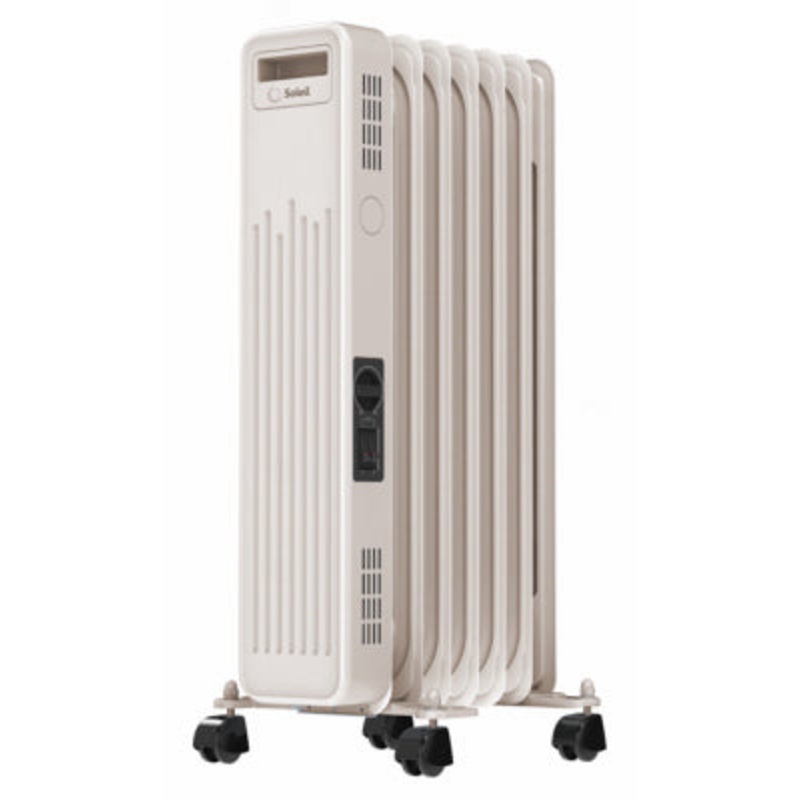 Geneva Industrial Group Portable Electric Oil-Filled Radiator Heater 3 Settings White