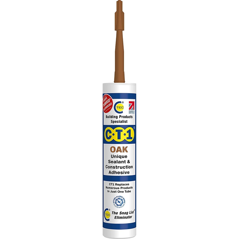 CT1 Sealant & Construction Adhesive, Oak