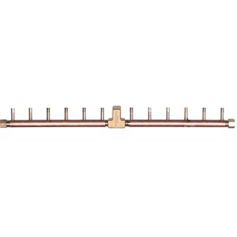 Warming Trends CFBL130 Linear CROSSFIRE Brass Burner with Plate and Flex Line Kit (FK1) Natural Gas