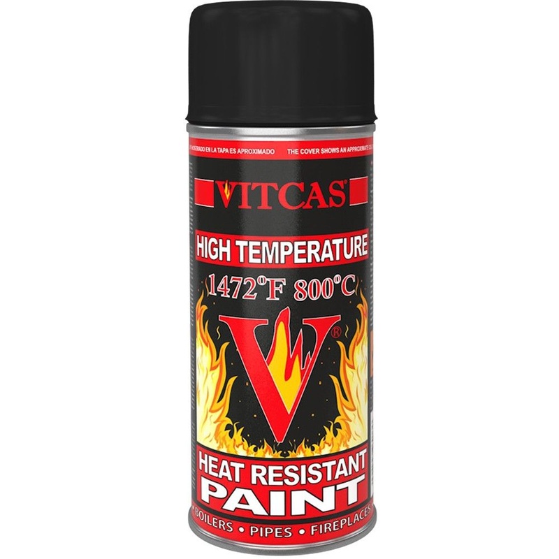 Heat Resistant Spray Paint – Black, 400ml