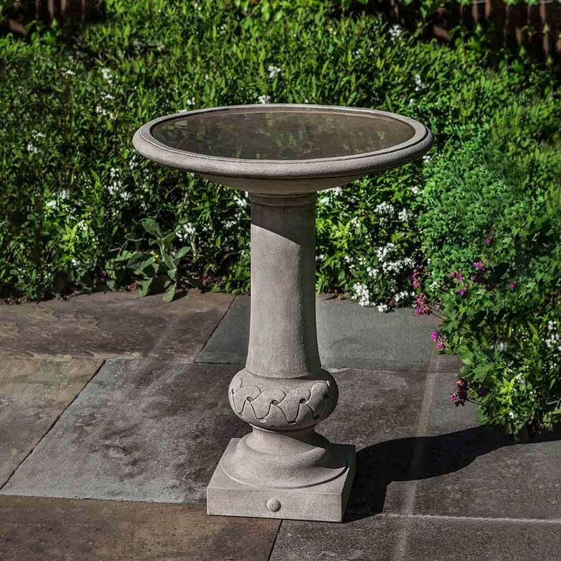 Williamsburg Knot Garden Birdbath