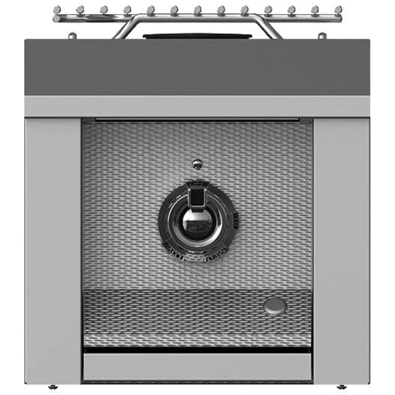 Aspire by Hestan 12 inch Single Side Burner Natural Gas Steeletto