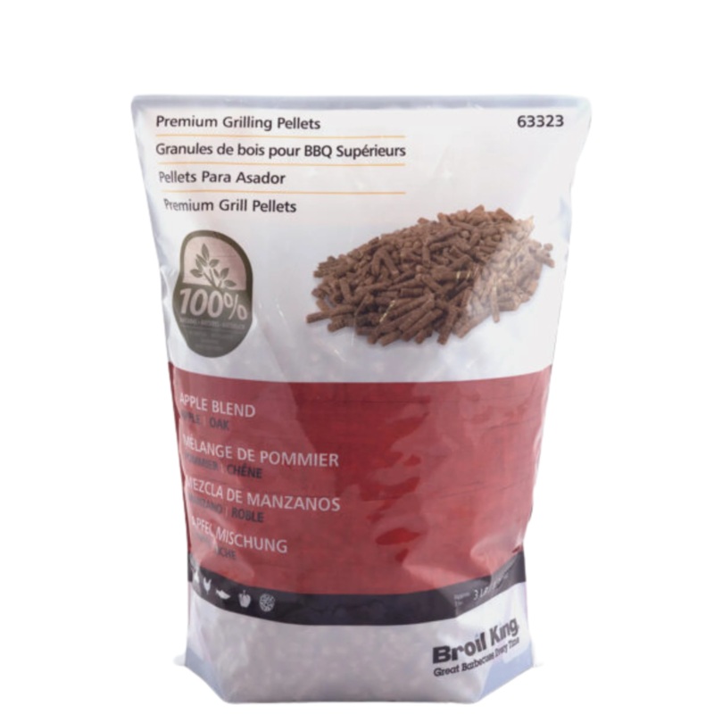 Broil King Premium Apple Blend Grilling Pellets 3 lb Bag