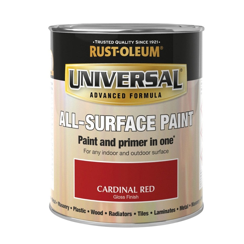 Rust-Oleum All Surface Paint Cardinal Red 750ml Default