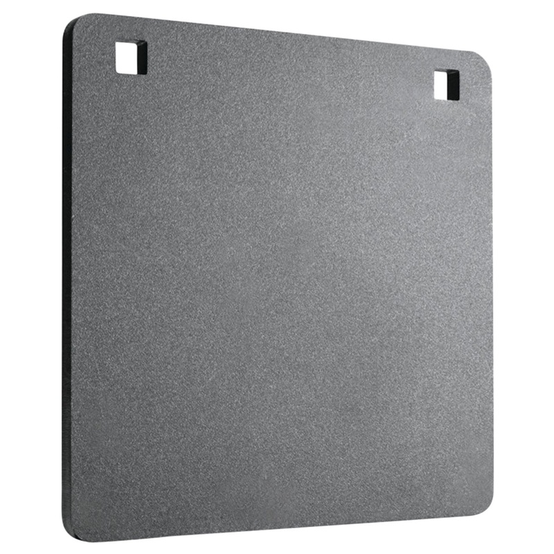 Champion Targets 44909 Case Mass All Rifle/Handgun Gray AR500 Steel