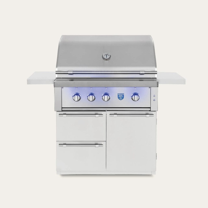 Summerset Estate Series 36″ Standalone Gas Grill – Assured American Craftsmanship Natural Gas