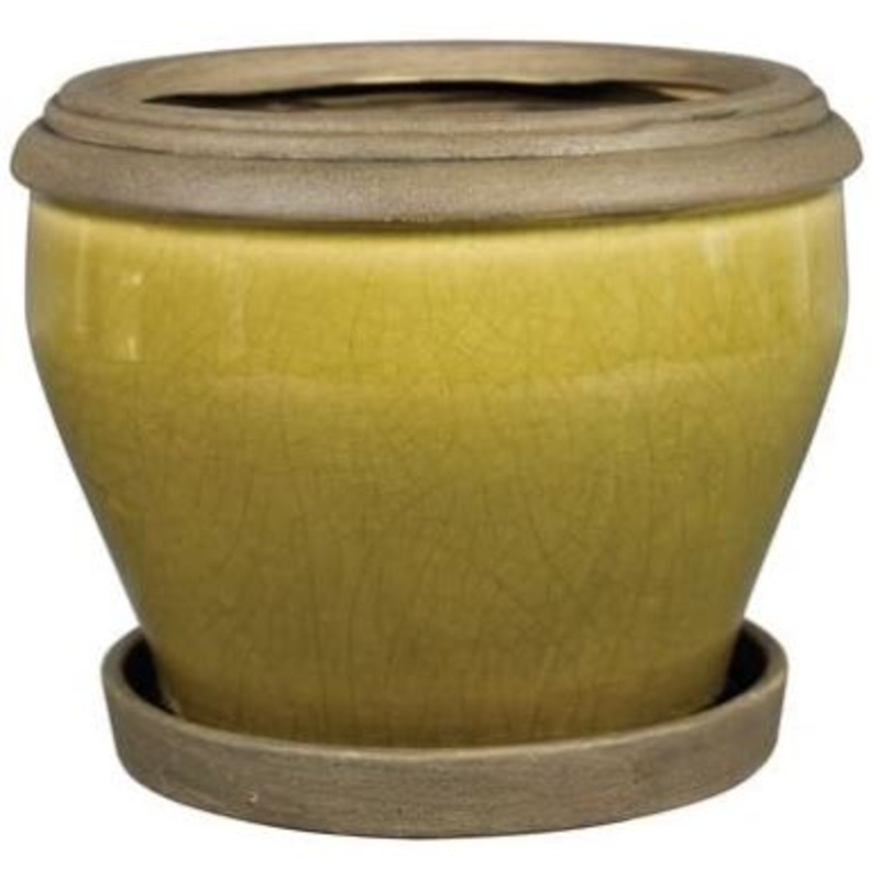 Southern Patio Esplande Planter Green