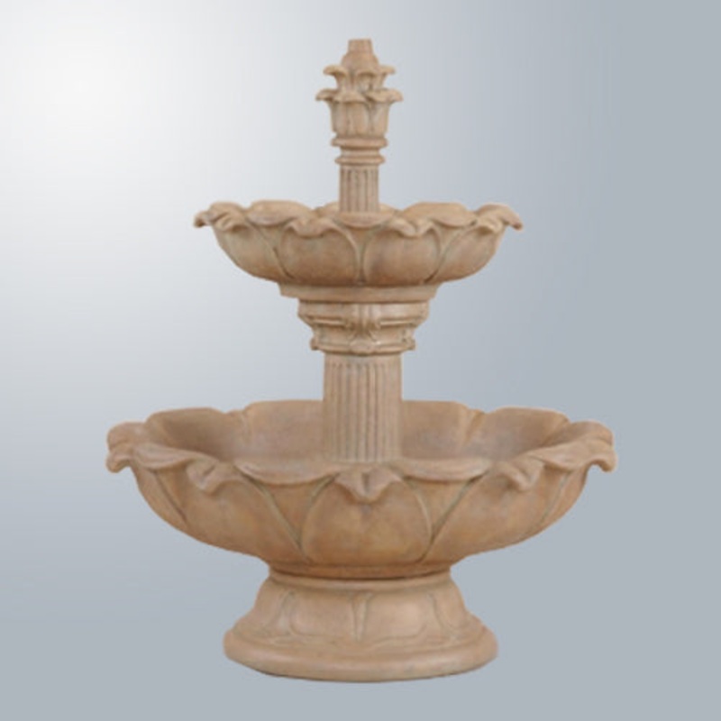 Acquarossa Two Tier Fountain Short