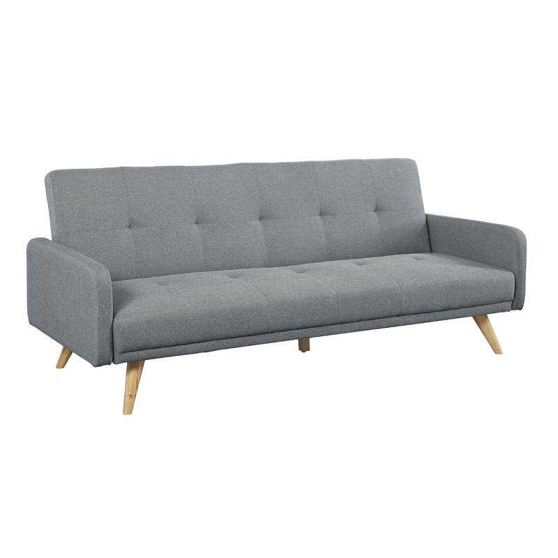 Jezica Mid-Century Modern Tufted Futon