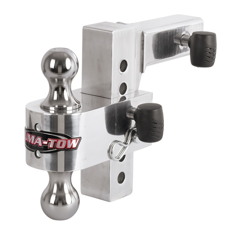 Uriah AlumaTow Adjustable Aluminum Tow Truck Trailer Hitch Mount 6″ Drop (Used)