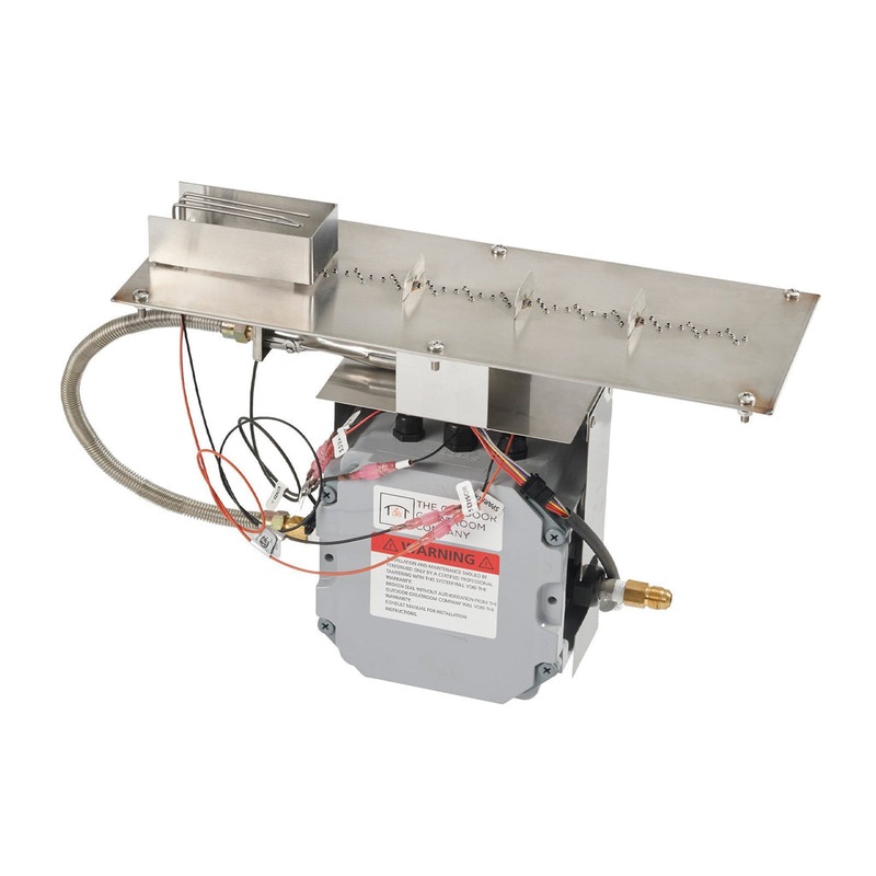 Outdoor Greatroom – 7″ X 19″ Rectangular Stainless Steel Gas Burner Insert – DSI Natural Gas – BI719DSING