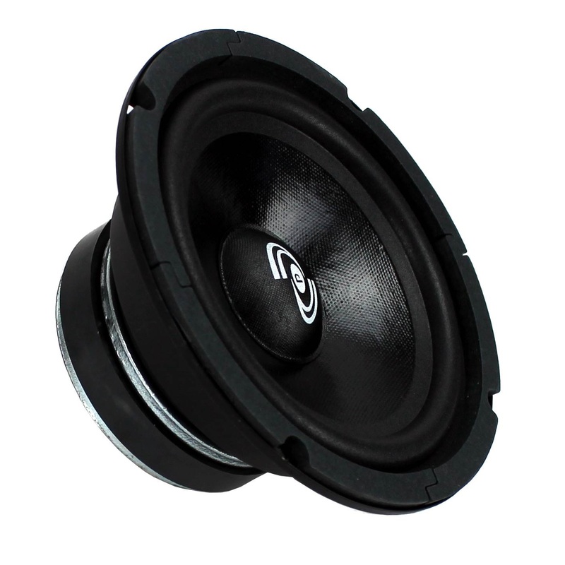 Pyle 6.5″ 300W Car Mid Bass MidRange Woofer Audio Speaker 8 Ohm Black (Open Box)