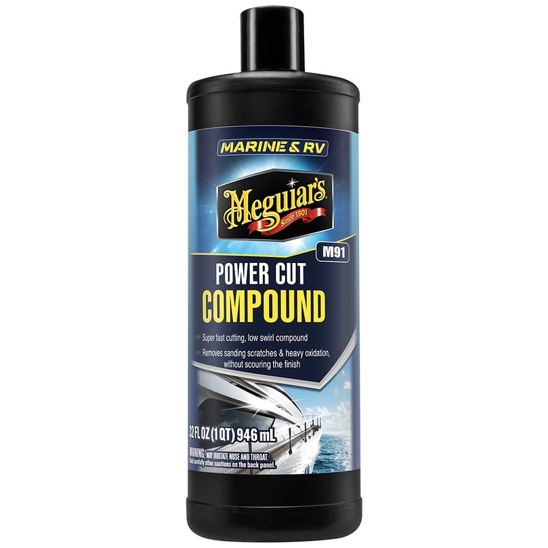 Meguiar’s #91 Marine/RV Pro Grade Power Cut Compound – 32oz [M9132]