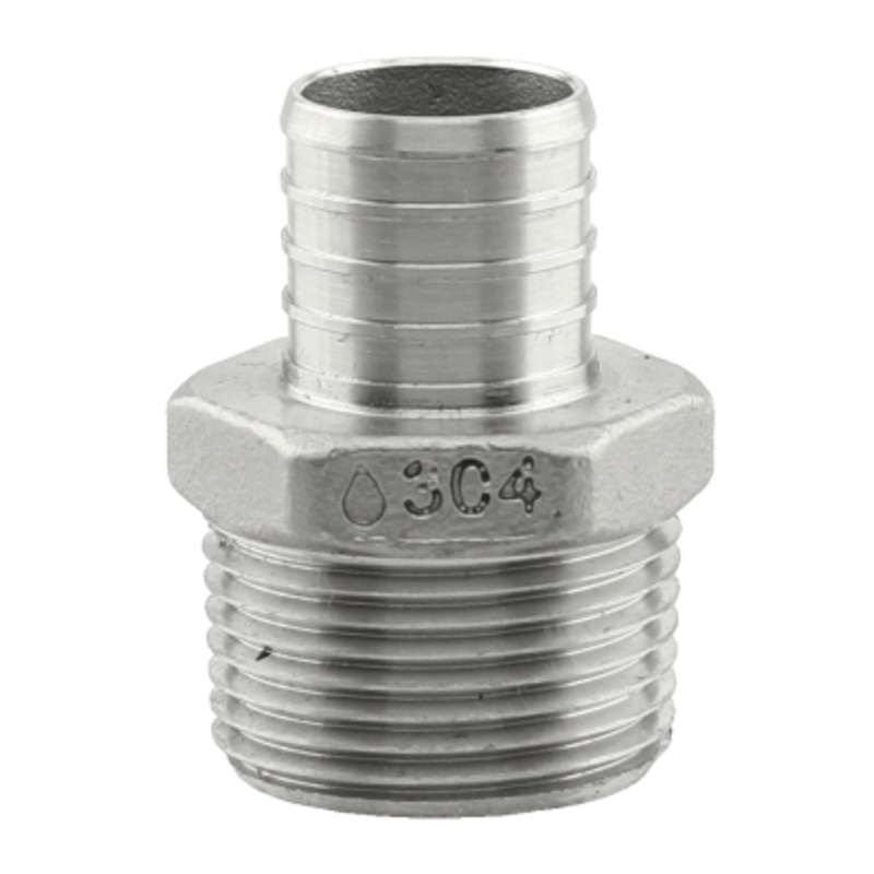Plumbeeze Stainless Steel PEX FPT Adapter
