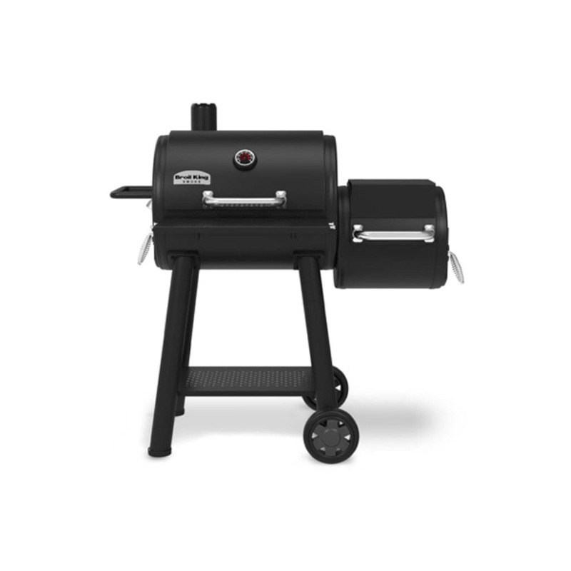 Broil King Regal Offset 400 Smoke Charcoal Grill & Smoker  50″ Freestanding