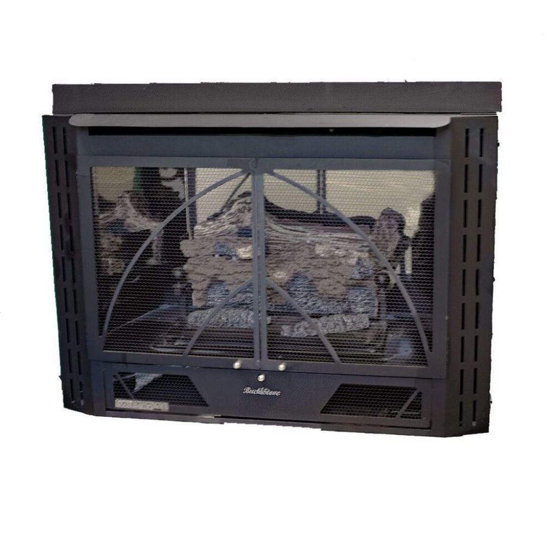 Buck Stove Model 34 Contemporary Vent Free Gas Stove With Blower Natural Gas