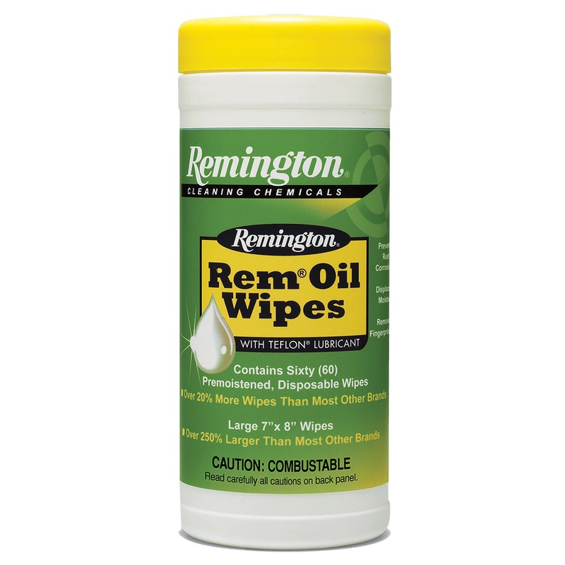 Remington Accessories 18384 Rem Oil Pop Up Wipes Multiple 7″ x 8″ 60 Count
