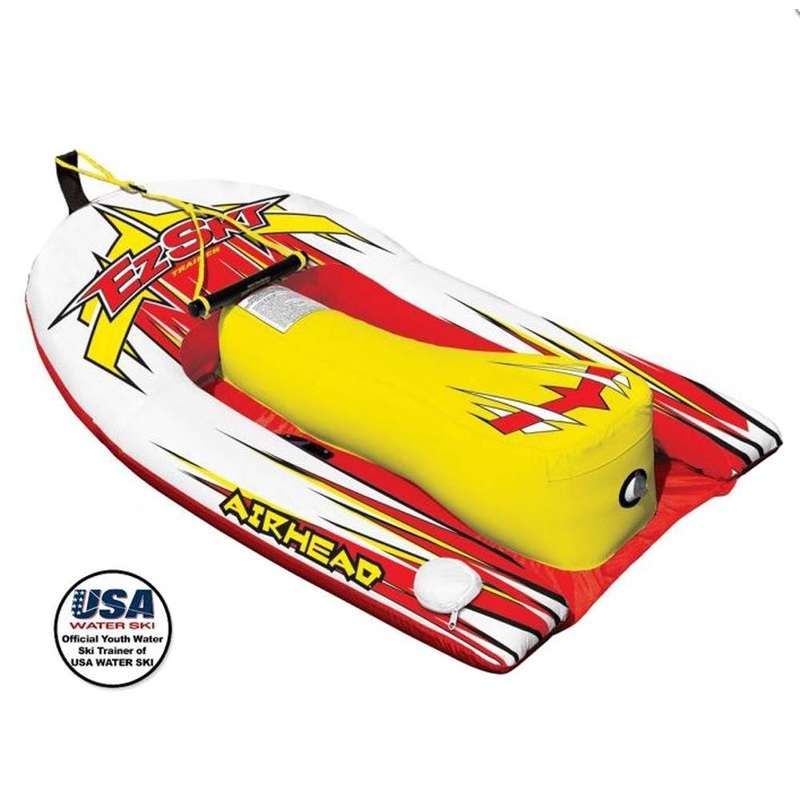 Airhead Big EZ Ski Inflatable Water Skiing Training Towable Tube (Open Box)