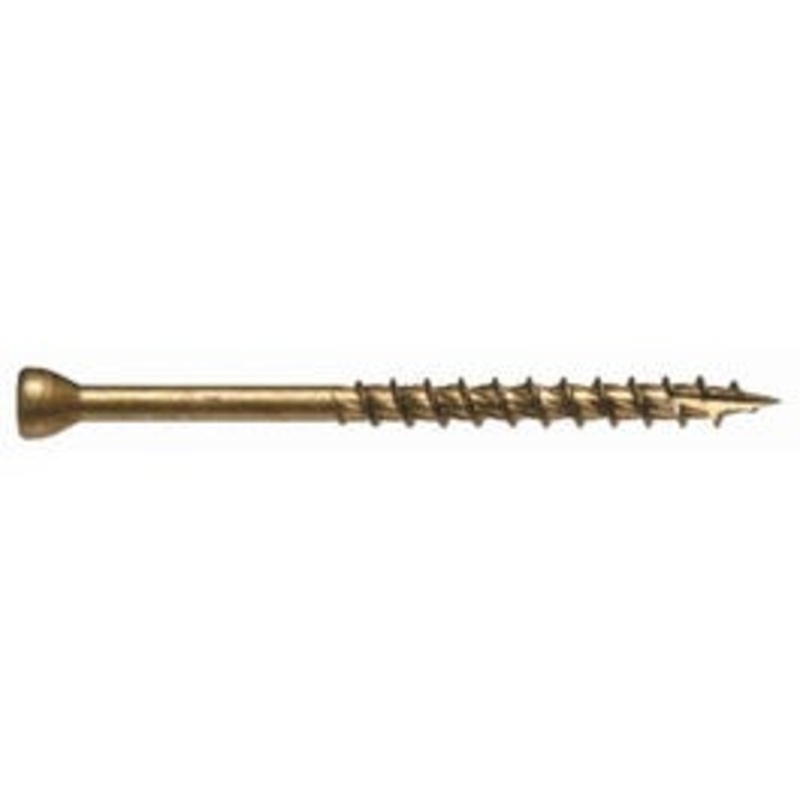Wood Trim Screws, Star Drive, #8 x 2.5-In., 50-Pk.