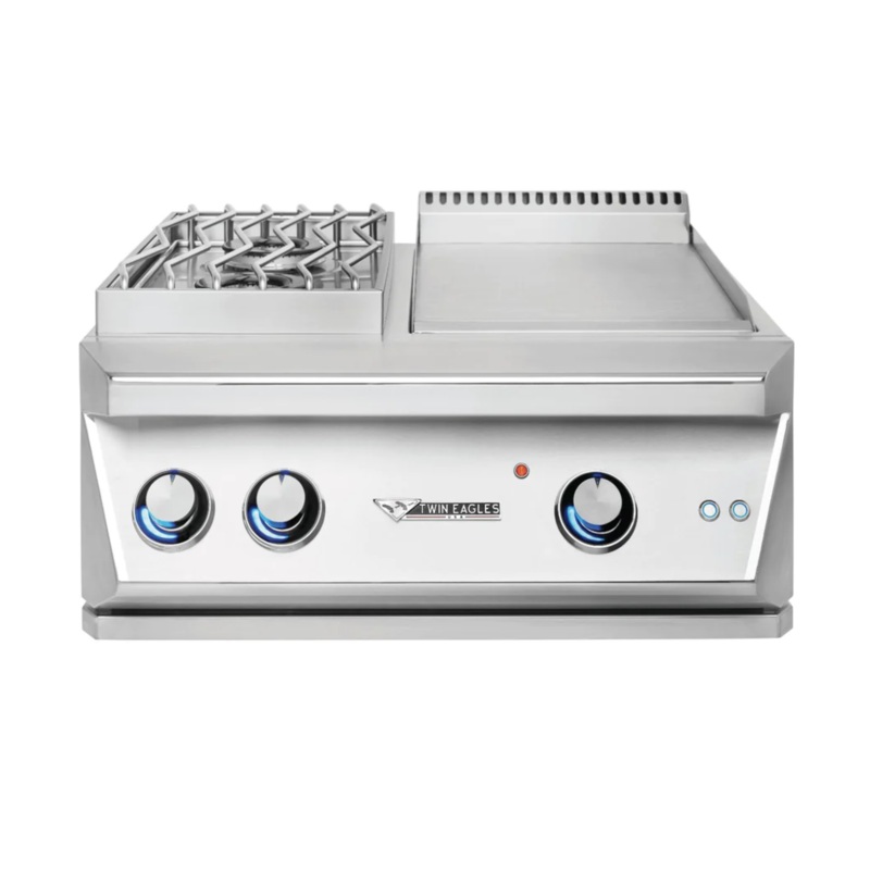 Twin Eagles 30″ Breakfast Club Gas Burner W/ Griddle LP 30″