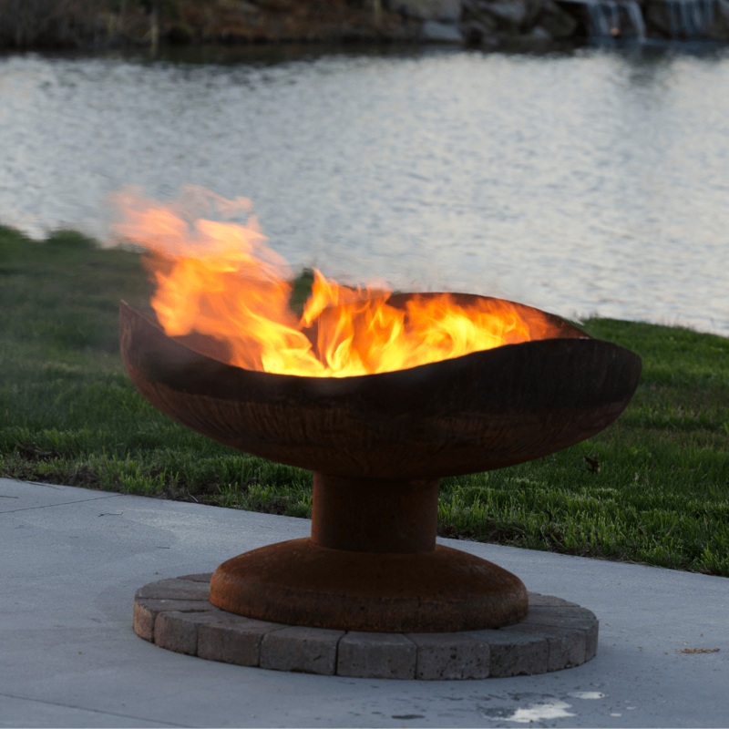 The Fire Pit Gallery 36-Inch Sand Dune Steel Fire Bowl