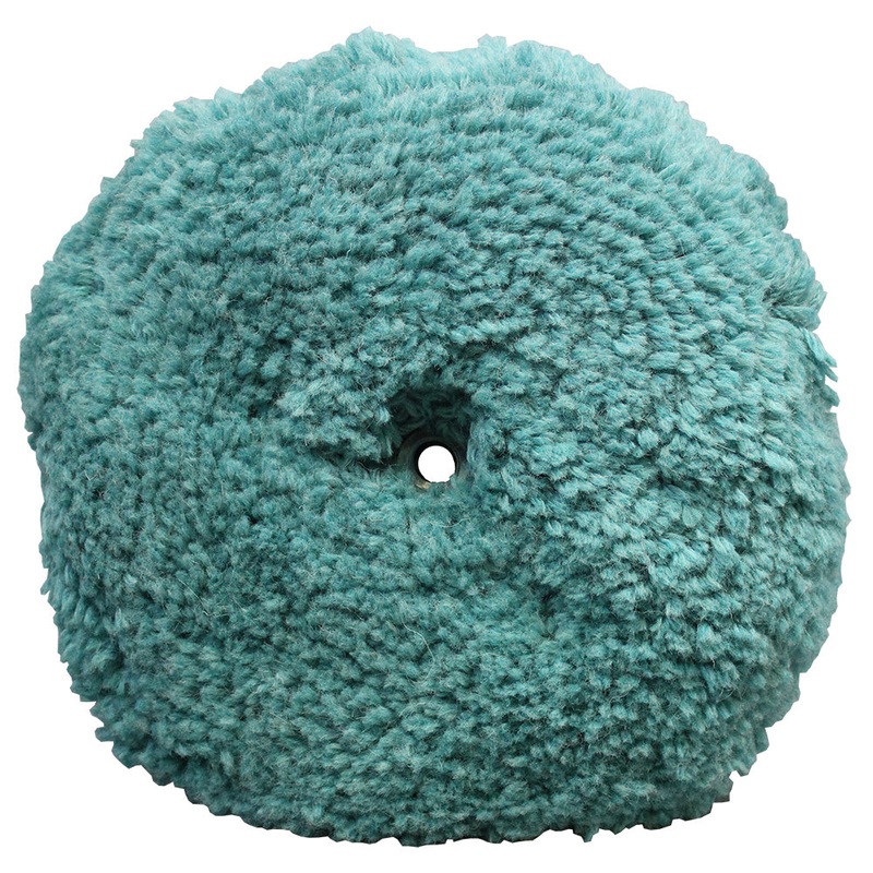 Presta Green Double-Sided Wool Light Cutting/Polish Pad – 9″ [890163]