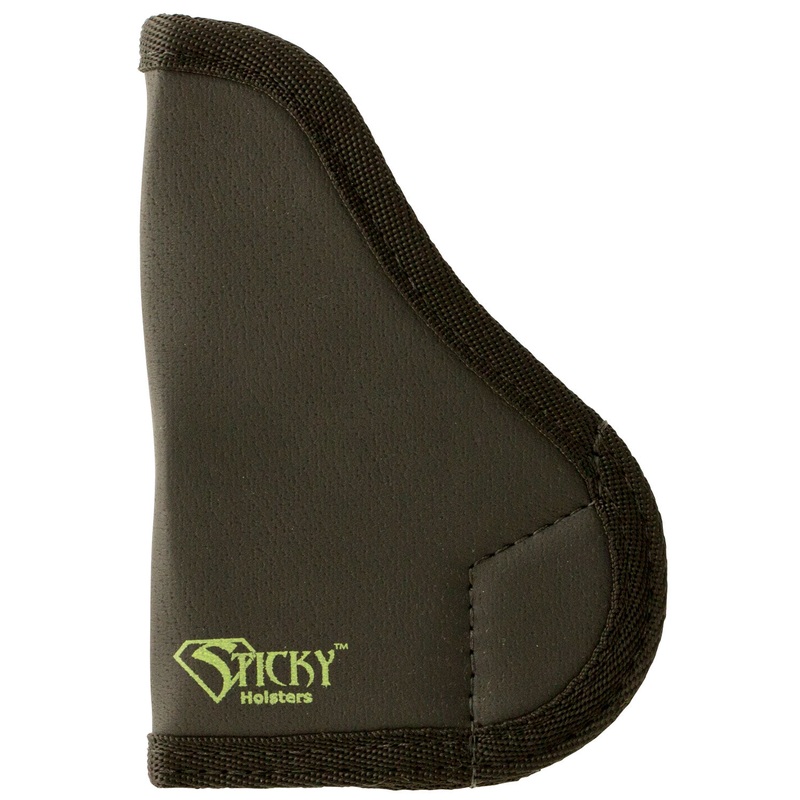 Sticky Holsters SM1 SM-1 Micro Handgun Up to 2.5″ Latex Free Synthetic Rubber Black w/Green Logo