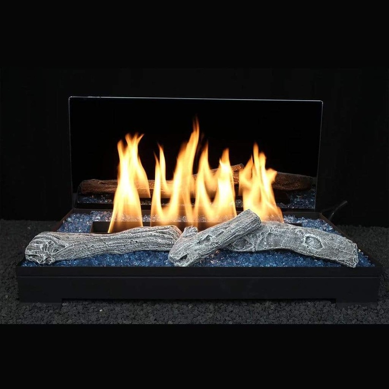 18″ Element Series Vent-Free Fireplace Kit with Driftwood Twig Set and Millivolt Precision – Hargrove Natural Gas