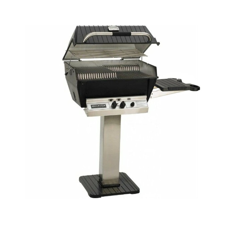 Broilmaster P3PK7N Premium Natural Gas Grill with Bowtie Burner & Stainless Steel Rod Grates