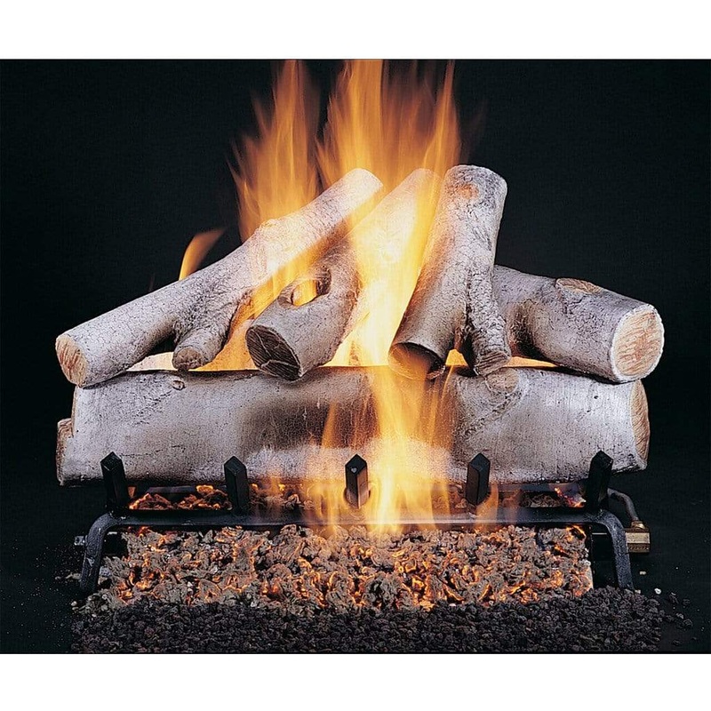 Rasmussen 24″ Double Face White Birch Vented Gas Log