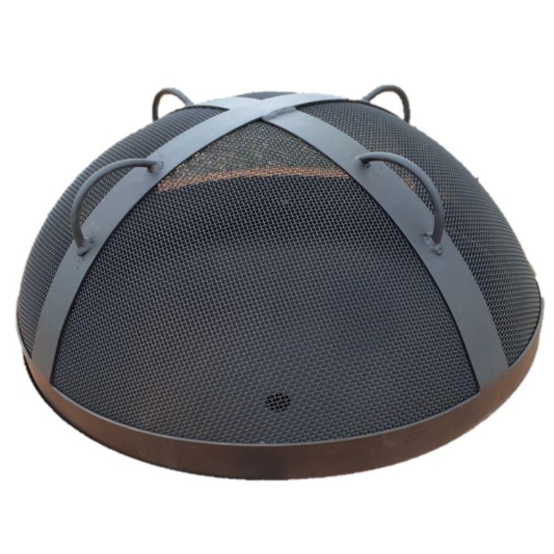 Fire Pit Art 27.5-Inch Artisan Spark Screen for Saturn 40-Inch Fire Bowl (SG-27.5)