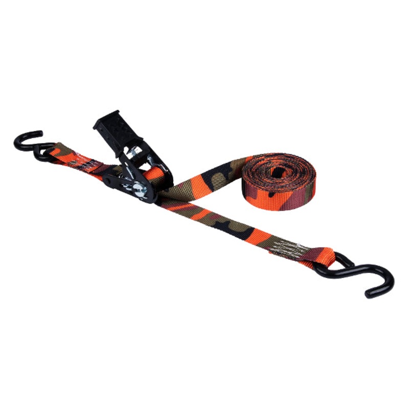 Hampton Keeper 16′ Ratchet Tie-Down 16′ Blaze Camo