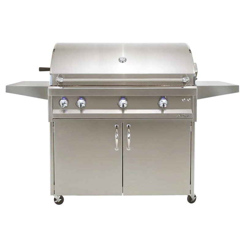 Artisan – 42-Inch Professional 3-Burner Freestanding Natural Gas Grill With Rotisserie, 250 lbs – ARTP-42C Natural Gas