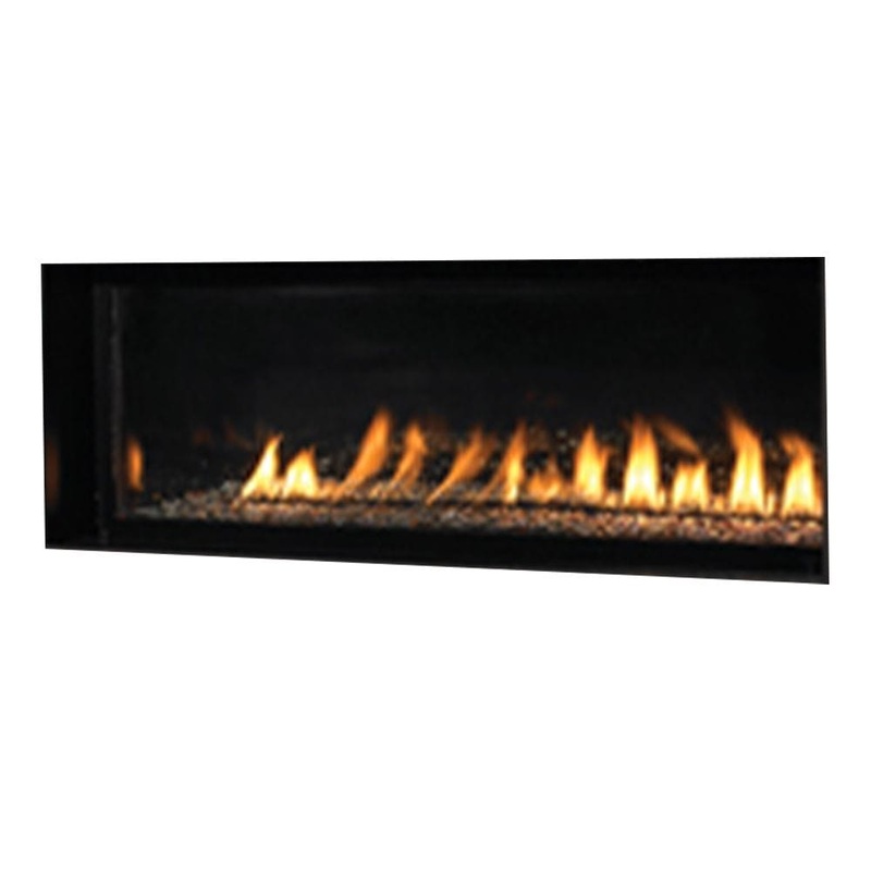 Superior 43-Inch VRL4543 Linear Electronic Ignition Vent-Free Gas Fireplace with Halogen Lighting and Remote Natural Gas