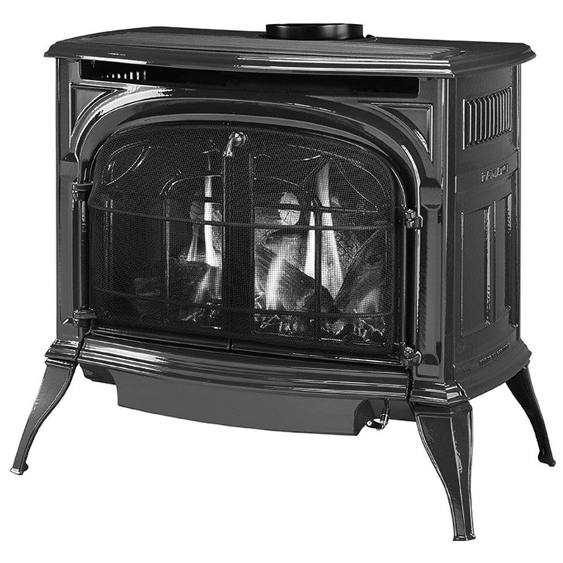 Vermont Castings Radiance Direct Vent Gas Stove with Millivolt Ignition Classic Black