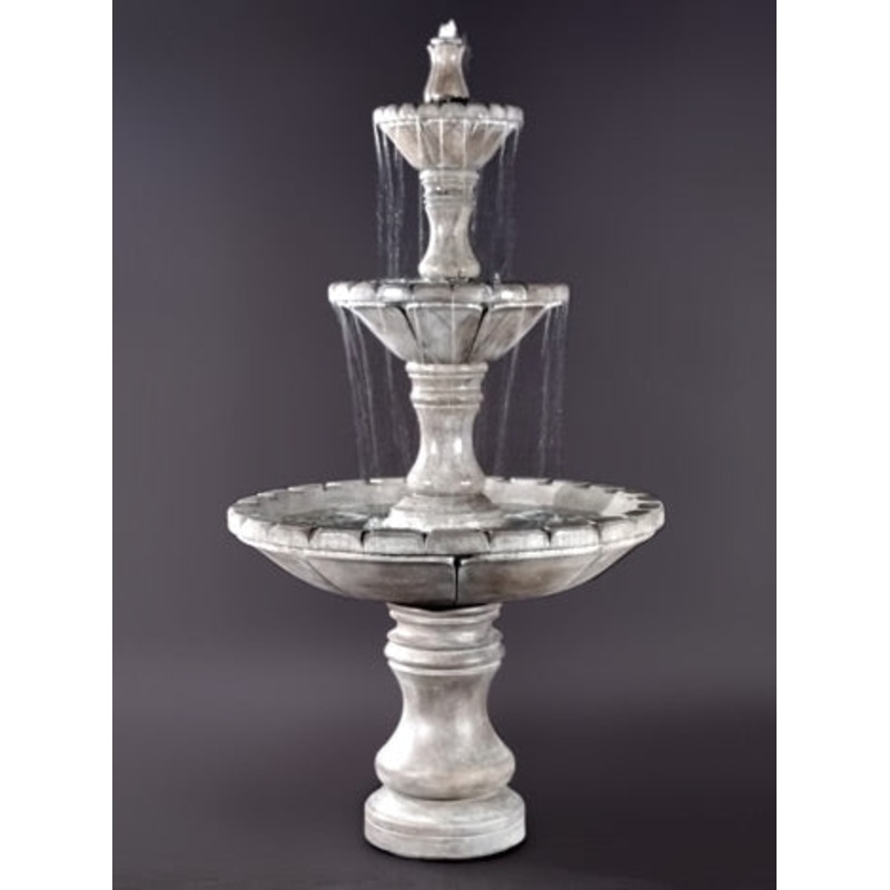 Dijon Tiered Outdoor Fountain