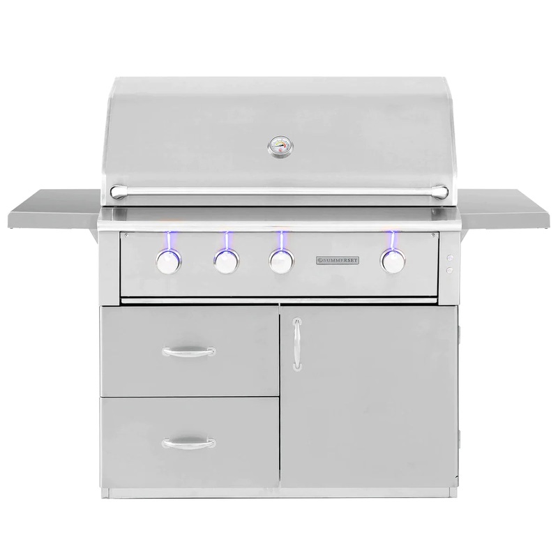 Summerset Alturi 42 Inch Freestanding Grill Natural Gas