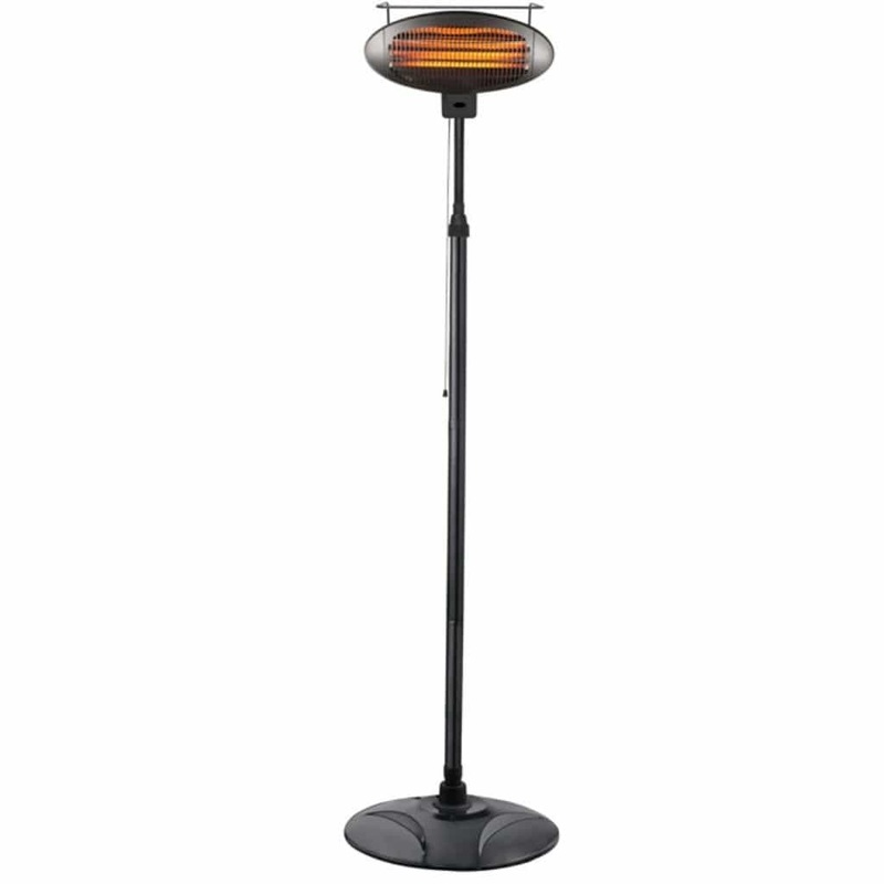 79″ Tall Adjustable Height Electric Patio Heater – AZ Patio Heaters