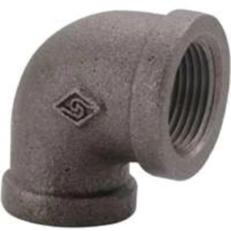 Worldwide Sourcing 90 Degree Elbow Black 3/4″