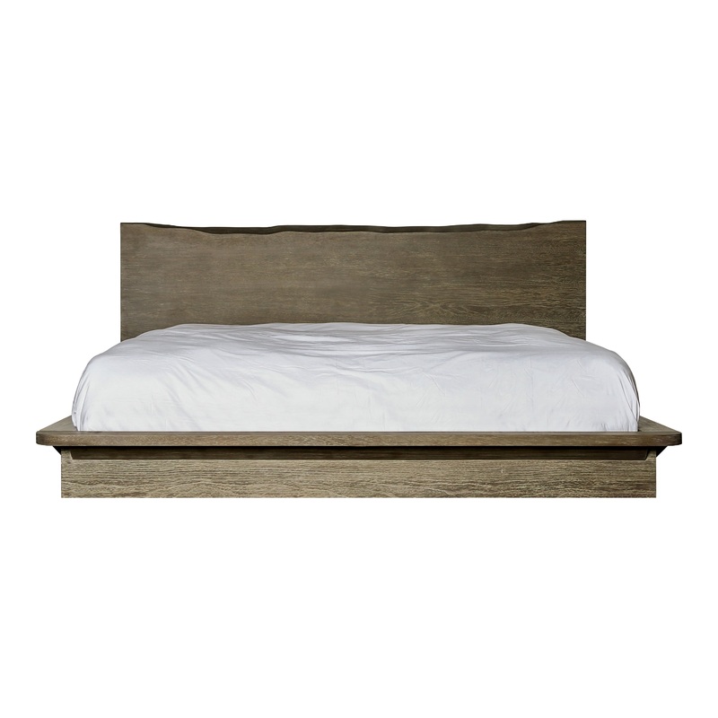 Deerpath Platform Queen Bed in Light Walnut