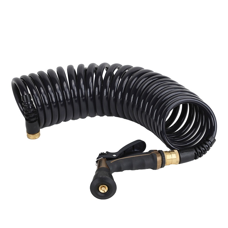 HoseCoil Commercial Pilot PRO 25′ Hose Kit w/Boat Bumper Metal Body Nozzle [CPP2501K]